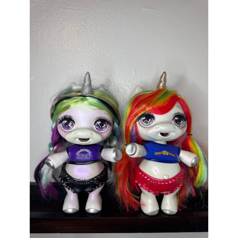 Poopsie Slime Surprise Unicorn Dolls Bundle of 2 Rainbow Bright Star